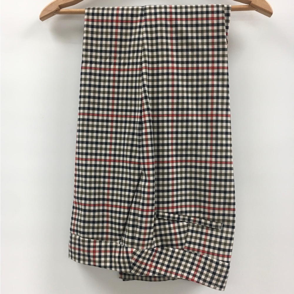 Beautiful Liz Claiborne check Pants in Autumn Colors Size 12